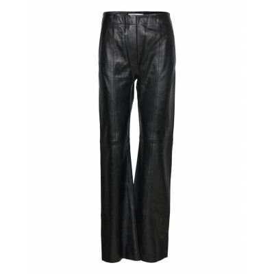 Milo - Lamb Think Bottoms Trousers Leather Leggings-Byxor Svart Day Birger Et Mikkelsen