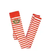 Mini Rodini E.t Stripe 1-Pack Leggings - Red - 140/146