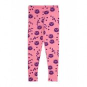 Mini Rodini Squiggly Cats Aop Leggings Rosa