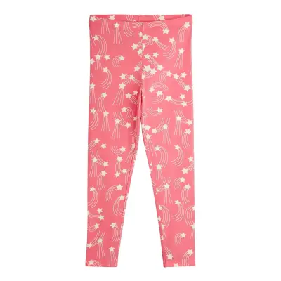 Mini Rodini Starfall Aop Leggings - Pink - 140/146