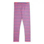 Mini Rodini Stripe Yd Leggings - Pink - 68/74