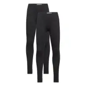 Minymo Basic Leggings (2-Pack) - Black - 104