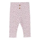 Minymo Legging Aop Rib - Pink - 92