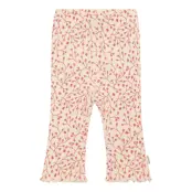 Minymo Leggings Aop Rib - Cream - 56