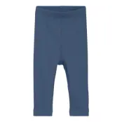 Minymo Leggings Rib Blå