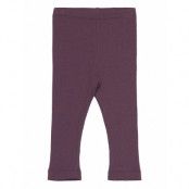 Minymo Leggings Rib Lila