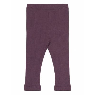 Minymo Leggings Rib Lila