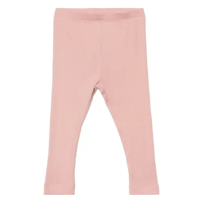 Minymo Leggings Rib - Pink - 80