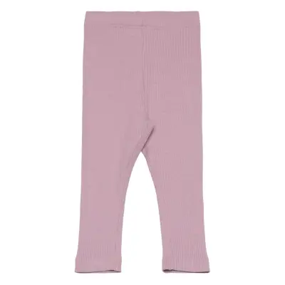 Minymo Leggings Rib - Purple - 56