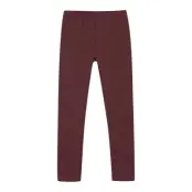 Minymo Leggings Sweat - Burgundy - 122