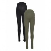 Mamalicious Mlemma Long Legging 2-P A. E. Noos Svart