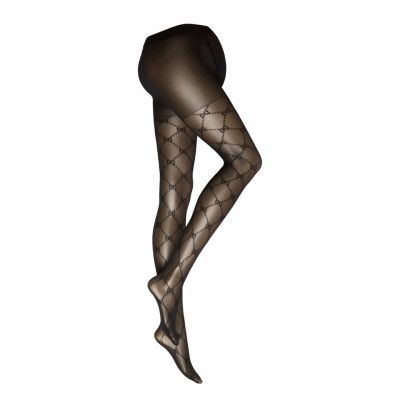 Mljane Pantyhose 2-P A. Lingerie Pantyhose & Leggings Svart Mamalicious