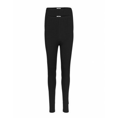 Mllea Org Long Legging 2Pack A. O. Noos Leggings Svart Mamalicious