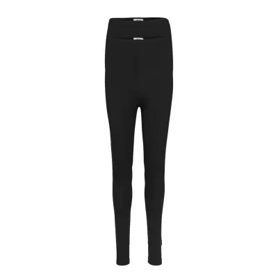Mllea Org Long Legging 2Pack A. O. Noos Leggings Svart Mamalicious