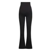 Mlluna Jrs Pintuck Flare Pant A. Leggings Svart Mamalicious
