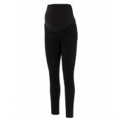 Mlnewamy Skinny Black Jeggings V. Bottoms Leggings Svart Mamalicious