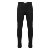 Monogram Institutional Legging Leggings Svart Calvin Klein