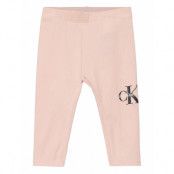 Monogram Legging *Villkorat Erbjudande Leggings Rosa Calvin Klein