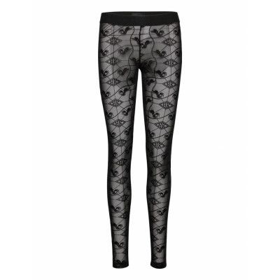 HAN Kjøbenhavn Monogram Leggings Svart