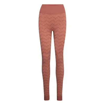 Monogram Tights Leggings Brun HOLZWEILER