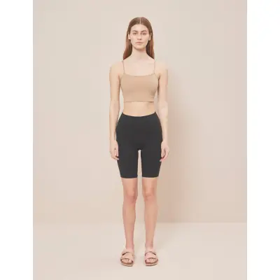 Moonchild Yoga Wear Lunar Luxe Bra Top - Beige - XS