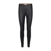 MOS MOSH Mmlucille Stretch Leather Legging - Black - L