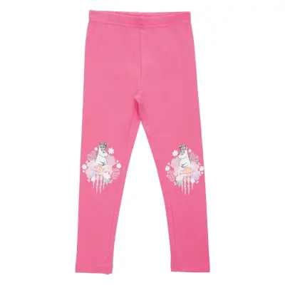 MUMIN Blomkrans Leggings - Pink - 128