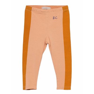 Mustard Stripes Leggings Leggings Orange Bobo Choses