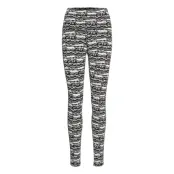 Myt Cotton Legging Sport Leggings Svart Reebok Performance