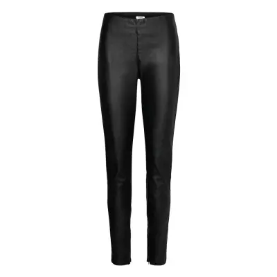N5724, Nataliasz Leggings Leather Leggings/Byxor Svart Saint Tropez