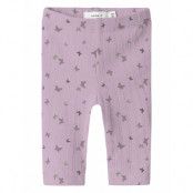 Name It Nbfbilia Legging Box Lila