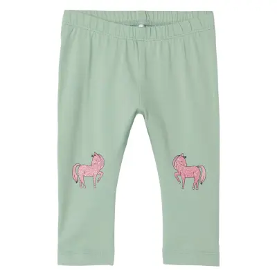 name it Nbfjennia Capri Legging - Green - 68