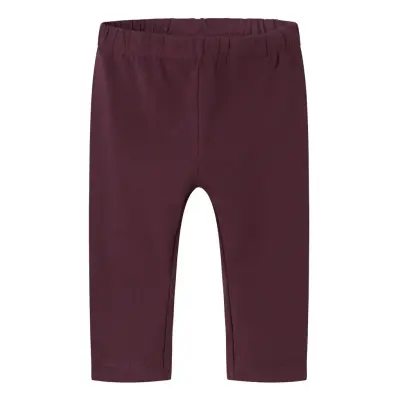 name it Nbfvuvivian Legging - Burgundy - 74