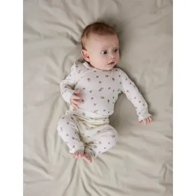 name it Nbfwang Wool Needle Legging Noos - Cream - 56