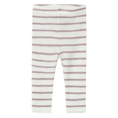 name it Nbfwang Wool Needle Legging Noos - White - 68