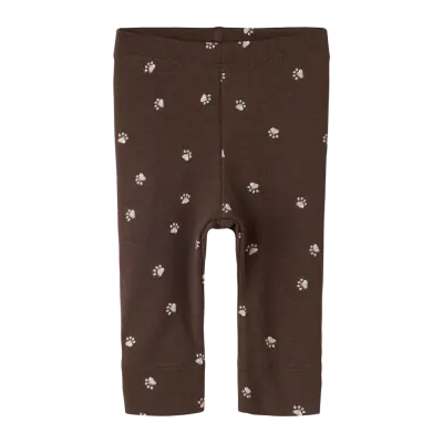name it Nbmlaris Xsl Legging - Brown - 62