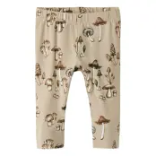 name it Nbmofeyan Legging - Beige - 56