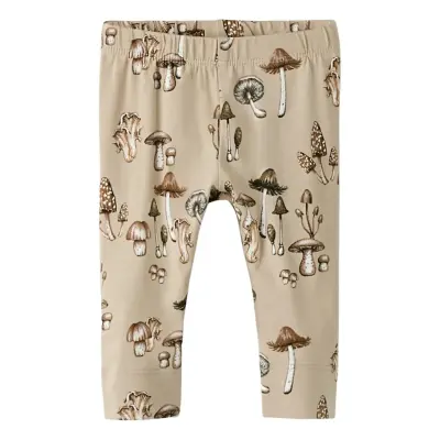 name it Nbmofeyan Legging - Beige - 68
