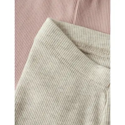 name it Nbnkab 2P Legging Noos - Pink - 92