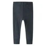 Name It Nbnwax Wool Rib Legging Noos Marinblå