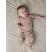 name it Nbnwax Wool Rib Legging Noos - Pink - 80