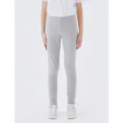 name it Nkfdavina Solid Swe Legging  Bru N Noos - Grey - 122