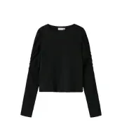 name it Nkflonnis Ls Xsl Short Top - Black - 116