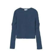 name it Nkflonnis Ls Xsl Short Top - Navy - 116