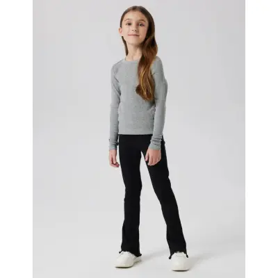 name it Nkfnakal Bootcut Legging Noos - Black - 98