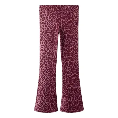 Name It Nkfnuni Bootcut Pant Burgundy
