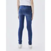 name it Nkfpolly Skinny Dnm Legging 1182-To Noos - Navy - 116