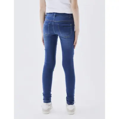 name it Nkfpolly Skinny Dnm Legging 1182-To Noos - Navy - 146