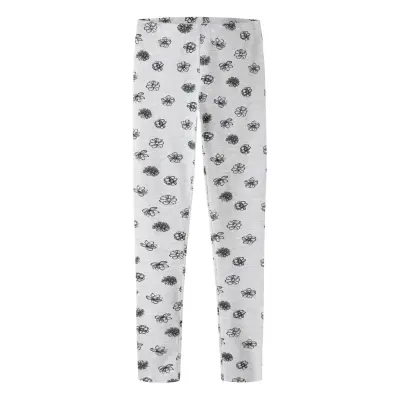 name it Nkfvivian Aop Legging - Grey - 116