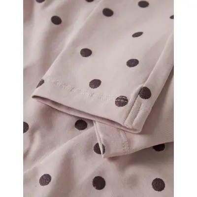 name it Nkfvivian Glitter Legging - Purple - 128